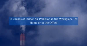 13 Causes of Indoor Air Pollution in the Workplace At Home or in the Office