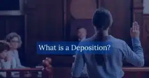 What is a Deposition