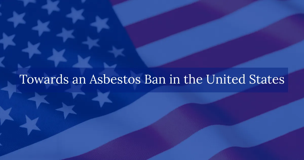 Towards an Asbestos Ban in the United States