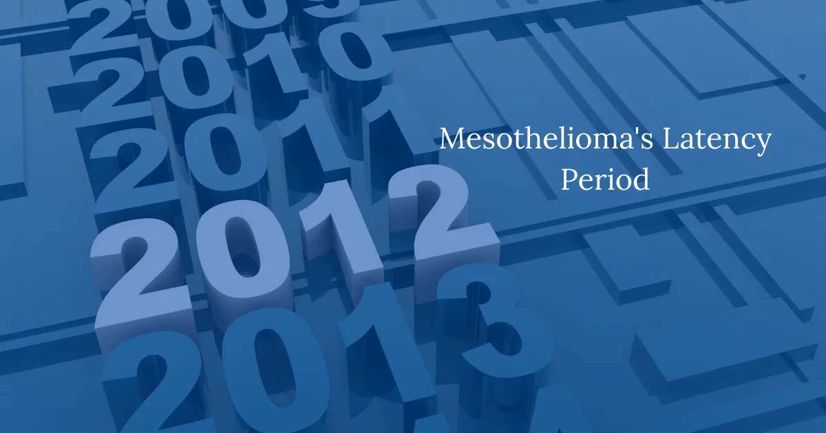 Mesothelioma's Latency Period