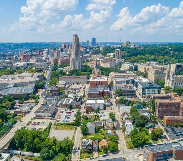View of Reading, Pennsylvania