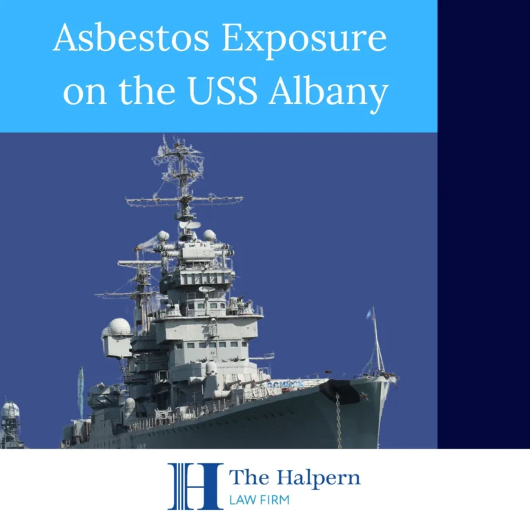 Asbestos exposure on the USS Albany