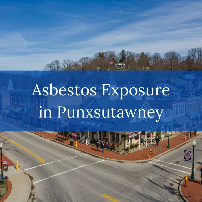 Asbestos Exposure in Punxsutawney