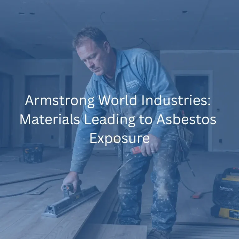 Armstrong World Industries Materials Leading to Asbestos Exposure