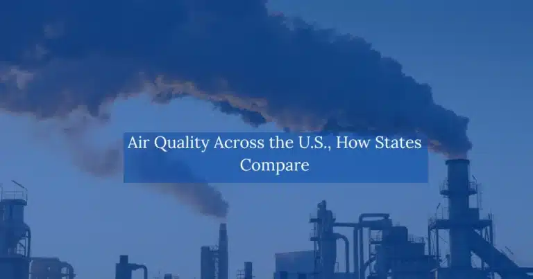air quality across the US how states compare