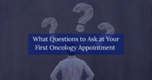 A man with question marks above his head