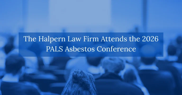 The Halpern Law Firm Attends the 2026 PALS Asbestos Conference